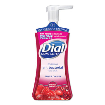 Dial® Antibacterial Foaming Hand Wash, Power Berries, 7.5 Oz Pump Bottle freeshipping - TVN Wholesale
